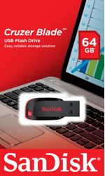 SanDisk-Cruzer-Blade-unita-flash-USB-64-GB-USB-tipo-A-2.0-Nero-Rosso