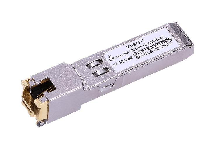 Extralink-SFP-1.25G-|-Modulo-SFP---RJ45-|-125Gbps-100-1000BASE-T-100m