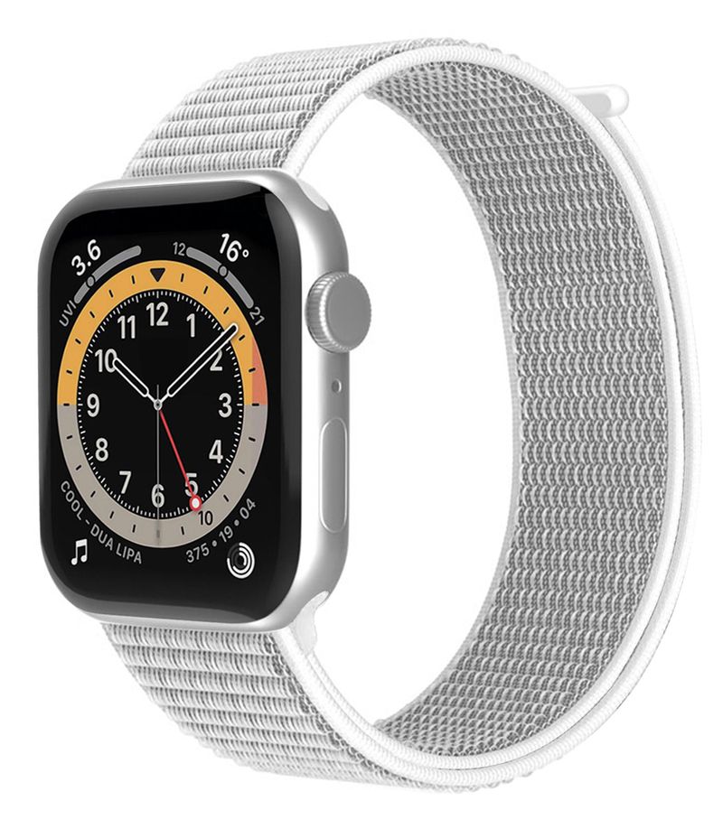 Celly-WBand-Cinturino-per-Apple-Watch-42-44-45MM-Strap-Bianco