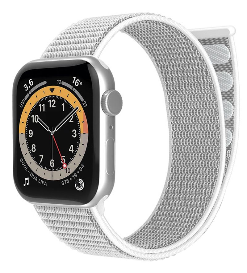 Celly-WBand-Cinturino-per-Apple-Watch-42-44-45MM-Strap-Bianco