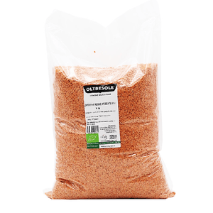 lenticchie rosse spezzate bio 5 kg