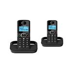 Alcatel F860 DUO EU Telefono DECT Identificatore di chiamata Nero