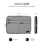 SUBBLIM-SUBLS-AP36051-borsa-per-laptop-396-cm--15.6--Custodia-a-tasca-Grigio