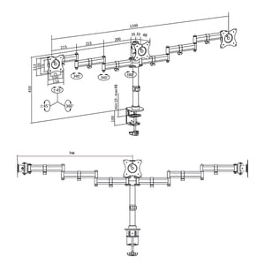 LogiLink-BP0050-supporto-da-tavolo-per-Tv-a-schermo-piatto-686-cm--27--Nero-Scrivania