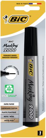 BIC-Pennarello-nero-permanente-Marking-2000-ECOlutions