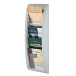 Portadepliant da parete PAPERFLOW portadepliant da parete. A5, grigio A5 5 volte grigio