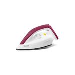 Tefal EasyGliss FS4030 Ferro a secco Durilium 1200 W Borgogna, Bianco