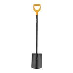 Fiskars 131403 Spade Plastica, Acciaio Nero, Arancione