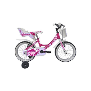 Mandelli Bicicletta Sport One Mya con Rotelle Rosa e Ciclamino