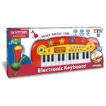 Bontempi Electronic Keyboard with microphone and flashing light show