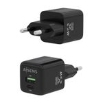 AISENS-ASCH-25W2P015-BK-Caricabatterie-per-dispositivi-mobili-Universale-Nero-AC-Ricarica-rapida-Interno