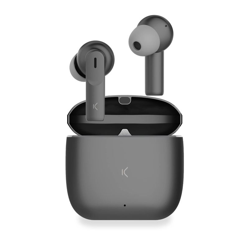 Ksix-BXTW10N-cuffia-e-auricolare-True-Wireless-Stereo--TWS--In-ear-Musica-e-Chiamate-USB-tipo-C-Bluetooth-Grigio