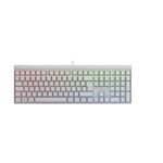 CHERRY MX 2.0S RGB tastiera Giocare USB QWERTZ Tedesco Bianco