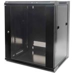 Intellinet 711951 rack 15U Da parete Nero (NETWORK CABINET WALL MOUNT 15U- - [STANDARD] 600MM BLACK FLATPACK)