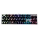 Itek Tastiera Gaming Meccanica Switch Blu 104 Tasti Rainbow Led 12 Modalita