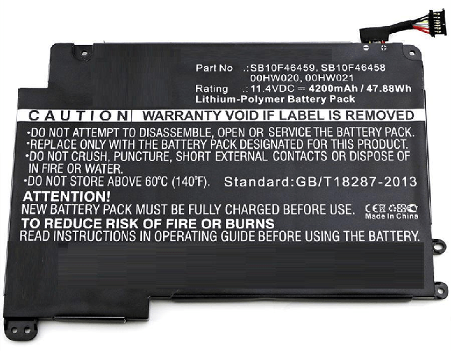 CoreParts-MBXLE-BA0179-ricambio-per-laptop-Batteria--Laptop-Battery-for-Lenovo---48Wh-Li-Pol-11.4V-4200mAh---Black-48Wh