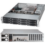 Supermicro SuperChassis 826BAC4-R1K23LPB Rack Nero 1200 W