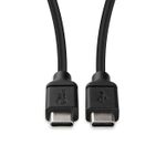 Microconnect-MC-USB2.0CC05-cavo-USB-05-m-USB-2.0-USB-C-Nero--USB-C-Charging-Cable-0.5m---Warranty--300M-