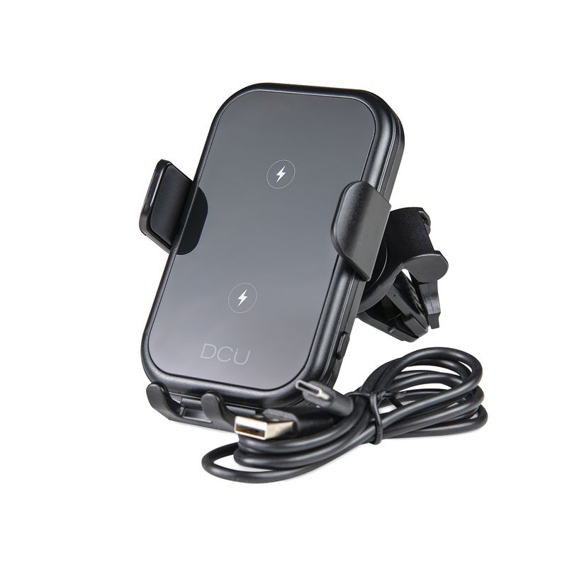 DCU-Advance-Tecnologic-36100433-Caricabatterie-per-dispositivi-mobili-Telefono-Nero-USB-Carica-wireless-Ricarica-rapida-Auto