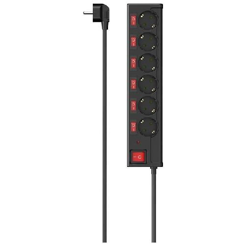 Hama 00223158 Presa elettrica intelligente 6 presa(e) AC 1,4 m 3680 W