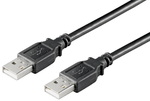 Microconnect-USB2.0-M-M-1m-cavo-USB-USB-A-Nero--USB2.0-A-A-1m-M-M-Black---Hi-Speed-cable---Warranty--300M-