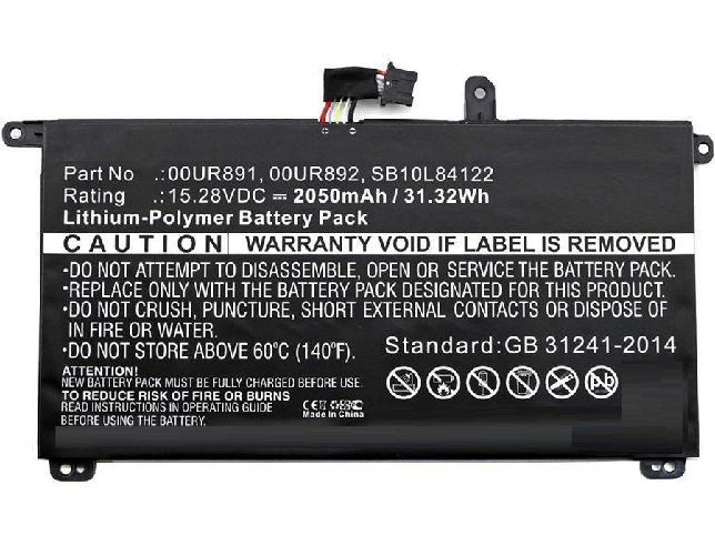 CoreParts-MBXLE-BA0142-ricambio-per-laptop-Batteria--Laptop-Battery-for-Lenovo---31Wh-Li-Pol-15.28V-2050mAh---Black-31W