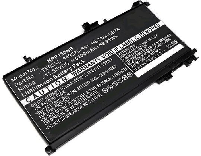 CoreParts-MBXHP-BA0223-ricambio-per-laptop-Batteria--Laptop-Battery-for-HP-61.6Wh---15.4V-Li-Pol-4000mAh-Black---Lapto