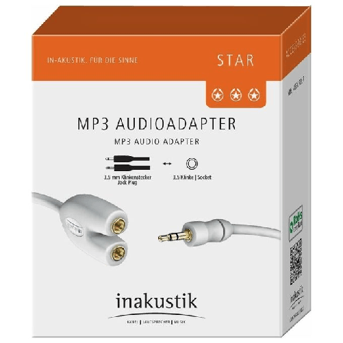 Inakustik-00310302-cavo-audio-01-m-3.5mm-2x-3.5mm-Bianco