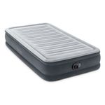 Intex Materasso Casa Singolo Dura Beam Tecnologia Fiber-Tech Con Pompa Elettri