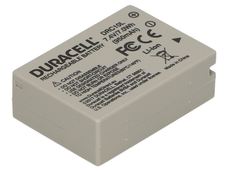 Duracell-DRC10L-Batteria-per-fotocamera-videocamera-Ioni-di-Litio-950-mAh