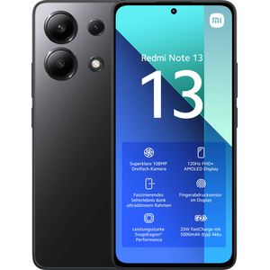 Xiaomi Redmi Note 13 16,9 cm (6.67") Dual SIM ibrida Android 13 4G USB tipo-C 8 GB 256 GB 5000 mAh Nero