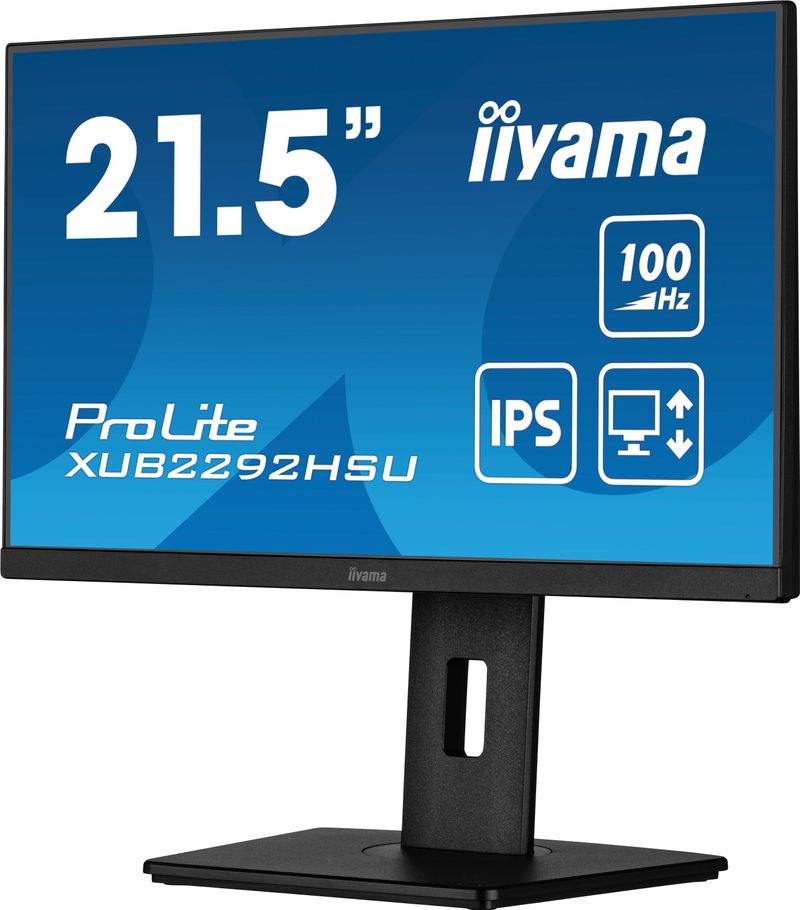 iiyama-ProLite-XUB2292HSU-B6-Monitor-PC-559-cm--22--1920-x-1080-Pixel-Full-HD-LED-Nero