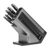 Ninja-Foodi-StaySharp-Ceppo-per-coltelli-con-fessure-Acciaio-inossidabile-Nero-Argento