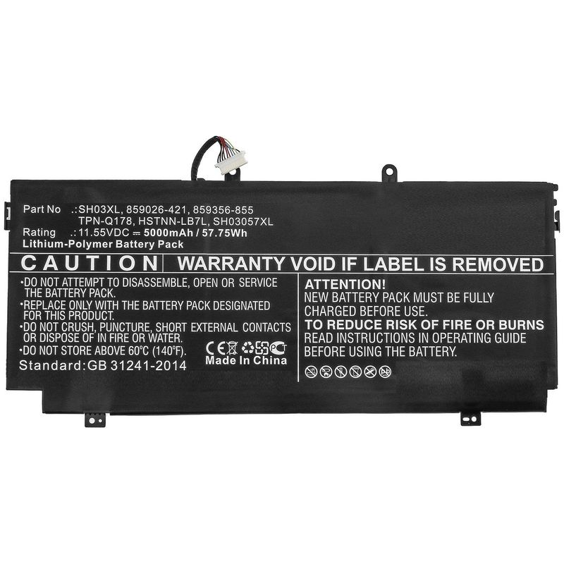 CoreParts-MBXHP-BA0253-ricambio-per-laptop-Batteria--Laptop-Battery-for-HP-57.75Wh---Li-Pol-11.55V-5000mAh-Black---57.75