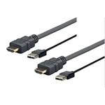 Vivolink PROHDMIUSB1 cavo e adattatore video 1 m HDMI USB tipo A Nero (PRO HDMI AND USB 2.0 - . - Warranty: 144M)