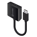 ALOGIC DPLC-HD4KAC cavo e adattatore video 0,2 m DisplayPort HDMI Nero (ALOGIC 20CM ACTIVE DISPLAYPORT - 1.2 TO HDMI ADA