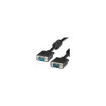 Nilox Secomp VGA/VGA, M/M, 3 m cavo VGA VGA (D-Sub) Nero