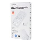 LogiLink-Wi-Fi-Multipresa-intelligente-a-6-vie--CEE7-3--4x-USB-compatibile-Tuya-SH0105