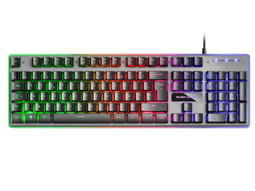 Mars-Gaming-MK220FR-tastiera-USB-Francese-Nero-Grigio
