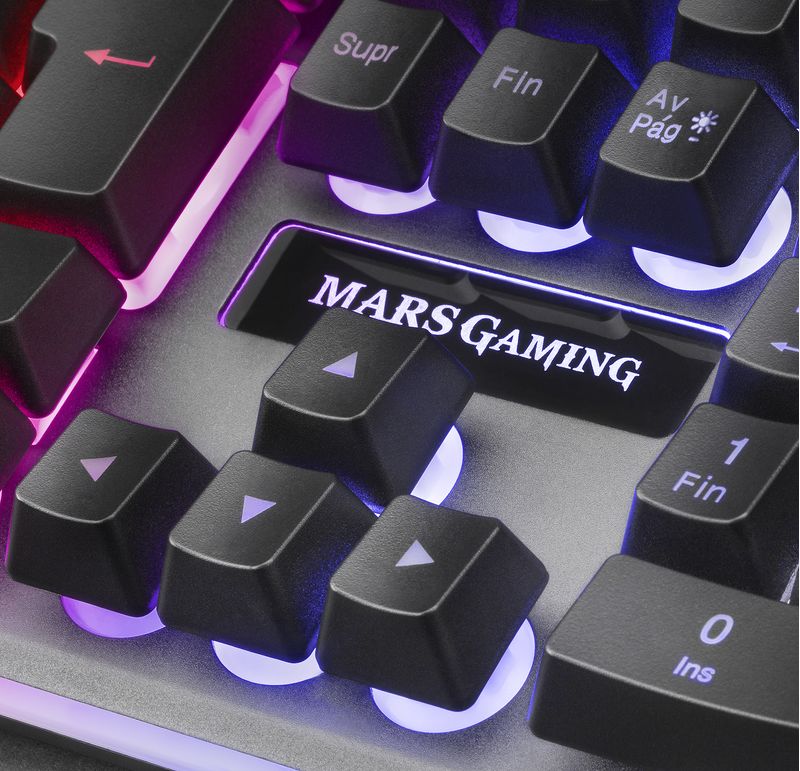 Mars-Gaming-MK220FR-tastiera-USB-Francese-Nero-Grigio