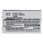 CoreParts MBXPOS-BA0239 parte di ricambio per la stampa Batteria 1 pz (Battery for Opticon Scanner - 2.9Wh Li-ion 3.7V 8