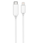 Microconnect-USB-C-Lightning-1-m-Bianco--USB-C-Lightning-cable-MFI-1M---8Pin-Lightning-USB-Type-C---Male-White-Supports