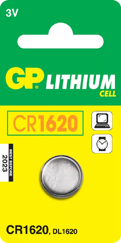 GP-Batteries-Lithium-Cell-CR1620-Batteria-monouso-Litio