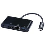 Mediacom M-DOCKTPC replicatore di porte e docking station per notebook Cablato USB 3.2 Gen 1 (3.1 Gen 1) Type-C Nero