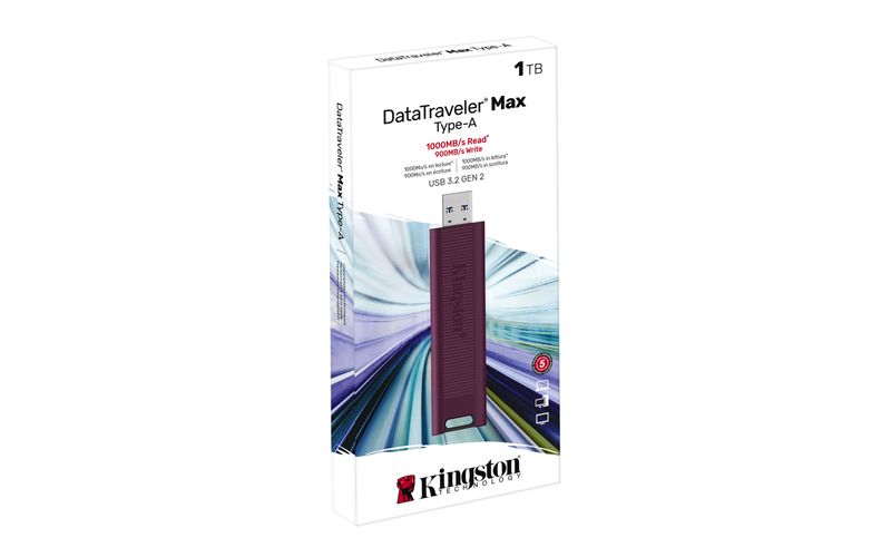 Kingston-Technology-DataTraveler-Max-Unita--Flash-USB-1000Gb-USB-tipo-A-3.2-Gen-2-Rosso