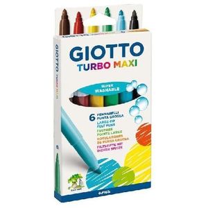 Giotto Turbo Maxi Multicolore 6 pezzo(i)