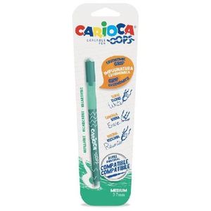 Carioca 43036-04 penna gel Penna in gel con cappuccio Medio Verde 1 pz