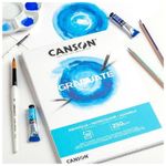 Canson Graduate Watercolour Blocco di carta da disegno 20 fogli