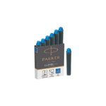 Parker 1950409 ricaricatore di penna Blu 6 pezzo(i)