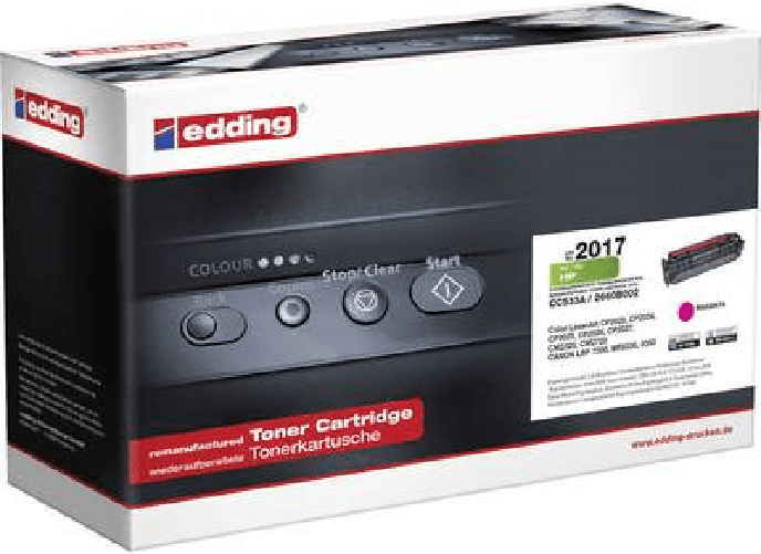 edding Toner EDD-2017 magenta compatibile con HP 304A (CC533A)